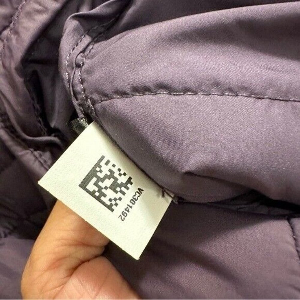The North Face Wms Evelu Down Hybrid Jacket Plum Size Large - Picture 12 of 12